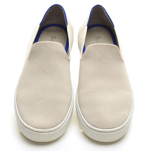 Rothy's The Loafer Tan Knit Washable Flats size 10 - Picture 3 of 6